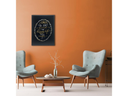 Securit Ardoise murale WOODY, avec cadre en bois, noir