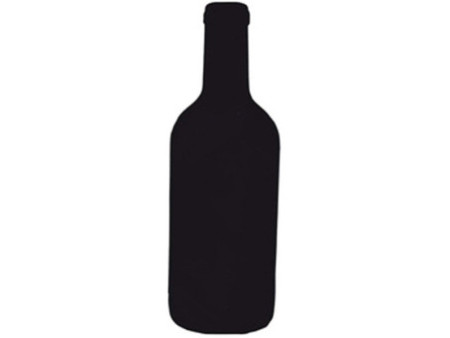 Securit Ardoise murale SILHOUETTE 'Bouteille'