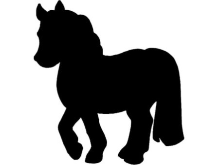 Securit Ardoise murale SILHOUETTE 'Cheval'