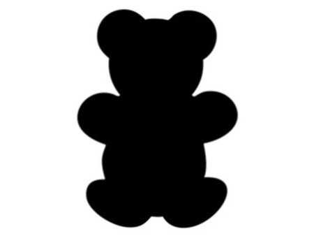 Securit Ardoise murale SILHOUETTE 'Ours'