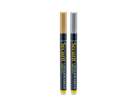 Securit Feutre-craie ORIGINAL SMALL, kit de 2