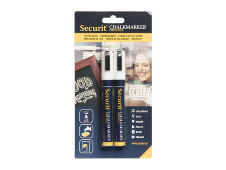 Securit Feutre-craie ORIGINAL MEDIUM, set de 2