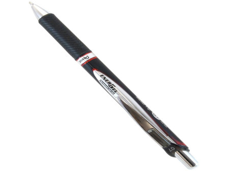 Pentel Stylo roller Liquid Gel EnerGel Document, rouge
