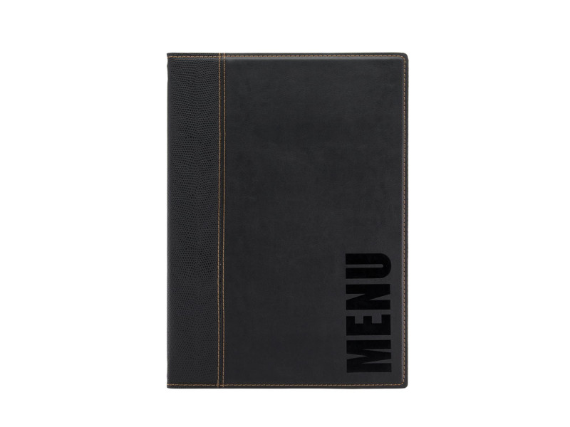 Securit Protège-menus TRENDY, A4, noir