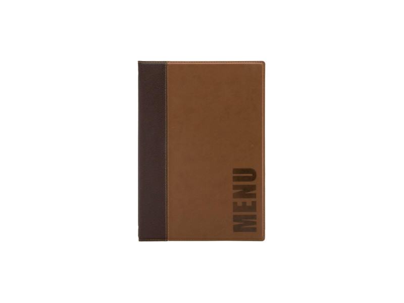Securit Protège-menus TRENDY, A4, marron clair