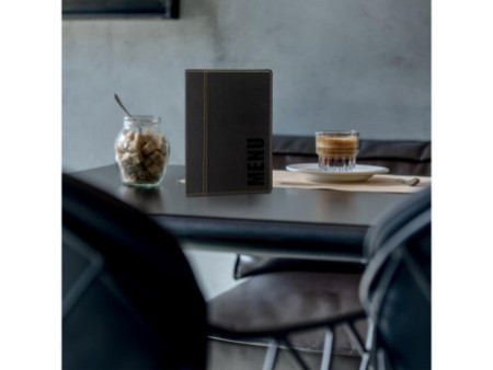 Securit Protège-menus TRENDY, A5, noir
