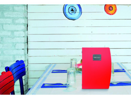 Securit Protège-menus RIO MENU, A4, rouge