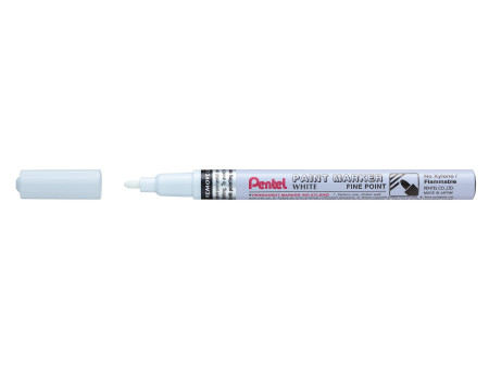 Pentel Marqueur laque PAINT MARKER MSP10, blanc