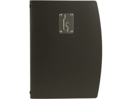 Securit Carte des vins RIO, A4, noir