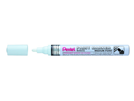 PENTEL Marqueur laque PAINT MARKER MMP10, blanc