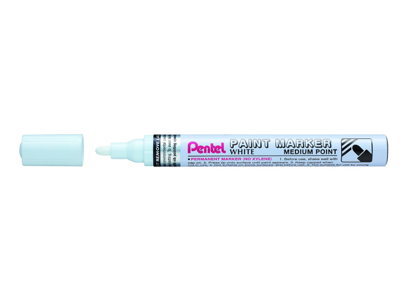 PENTEL Marqueur laque PAINT MARKER MMP10, blanc