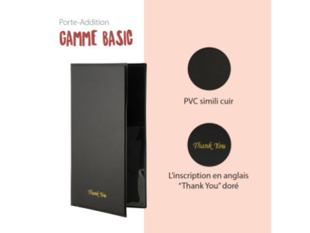 Securit Porte-addition BASIC, noir