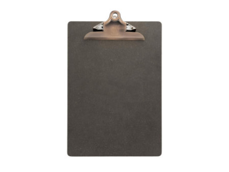 Securit Porte-menu à pince, A4, en bois, marron