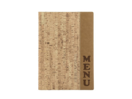 Securit Protège-menus DESIGN CORK, A4, beige