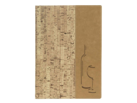 Securit Carte des vins DESIGN CORK, A4, beige