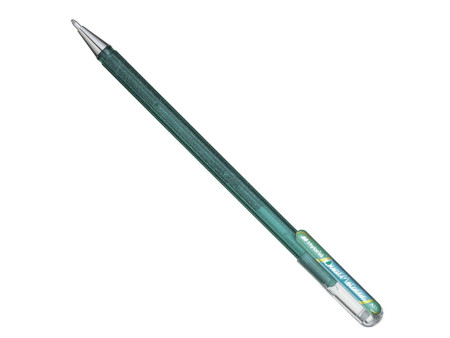 Pentel Hybrid Stylo roller encre gel 'Dual Pen', vert/bleu