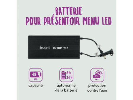 Securit Batterie lithium-ion