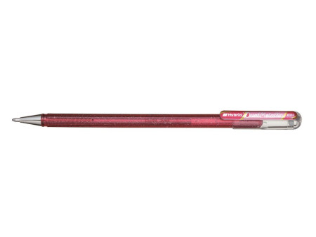 Pentel Hybrid Stylo roller encre gel 'Dual Pen', rose/pink