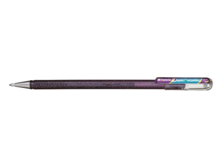 Pentel Hybrid Stylo roller encre gel 'Dual Pen', violet/