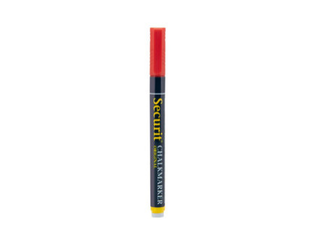 Securit Feutre-craie ORIGINAL SMALL, rouge