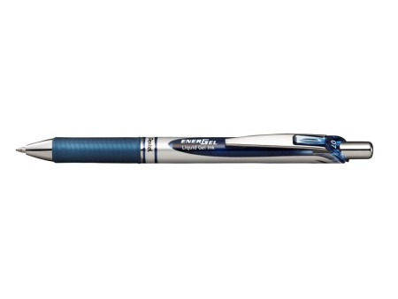 Pentel Stylo roller encre gel Energel BL77, bleu nuit