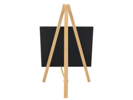 Securit Ardoise de table MINI avec trépied, hêtre