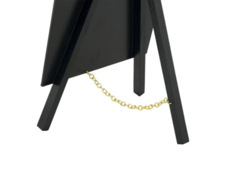 Securit Ardoise de table MINI avec trépied, noir