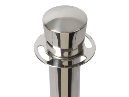 Securit Poteau d'accueil CLASSIC, chrome