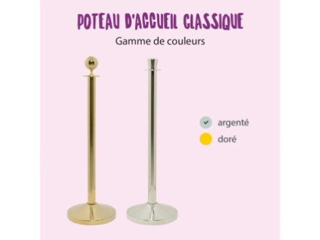 Securit Système d'accueil CLASSIC, kit, chrome