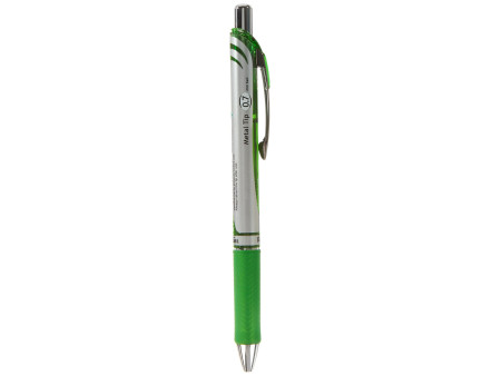 Pentel Stylo roller encre gel Energel BL77, vert tilleul