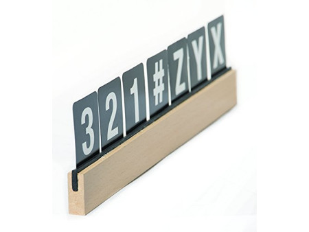 Securit Etagère lettres LETTER SHELF, teck
