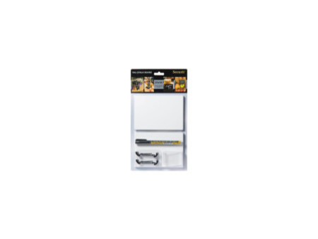 Securit Ardoise A6, blanc, kit de 20