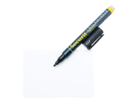 Securit Ardoise A7, blanc, kit de 20