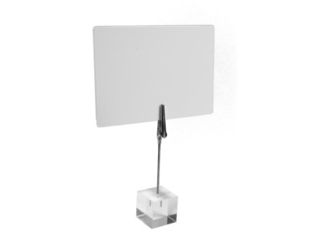 Securit Support CLAMP ardoise, acrylique