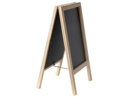 Securit Ardoise de table MINI avec trépied, hêtre