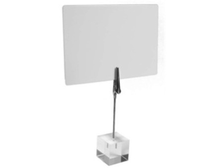 Securit Support CLIP pour ardoise, noir