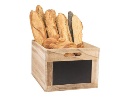 Securit Caisse en bois Tablecaddy, avec 2 ardoises