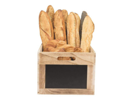 Securit Caisse en bois Tablecaddy, avec 2 ardoises