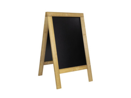 Securit Panneau trottoir NATURE, avec tableau noir
