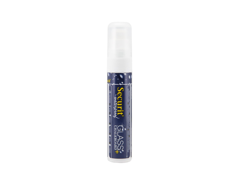 Securit Feutre-craie WATERPROOF LARGE, blanc