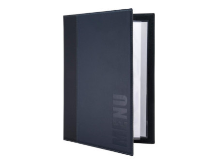 Securit Protège-menus TRENDY, A4, bleu