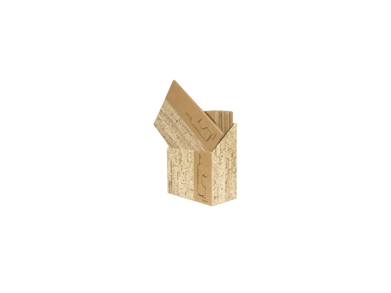 Securit Carte des vins DESIGN CORK, A4, boîte de 10