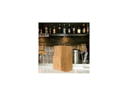 Securit Carte des vins DESIGN CORK, A4, boîte de 10