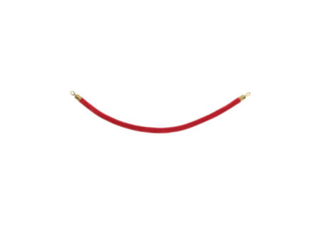 Securit Corde pour poteau d'accueil CLASSIC, rouge / or