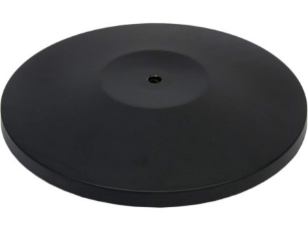 Securit Barrière de guidage RETRACTABLE - pied, noir