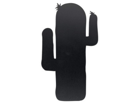 Securit Ardoise SILHOUETTE 'CACTUS', noir