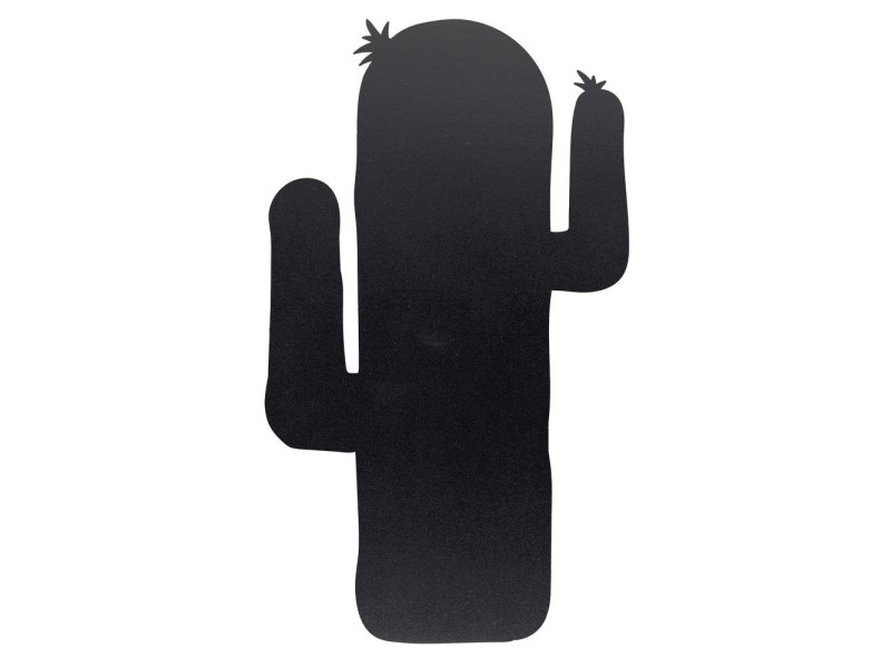 Securit Ardoise SILHOUETTE 'CACTUS', noir