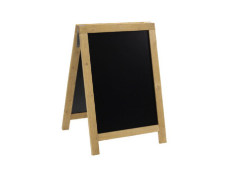 Securit Panneau trottoir NATURE, avec tableau noir