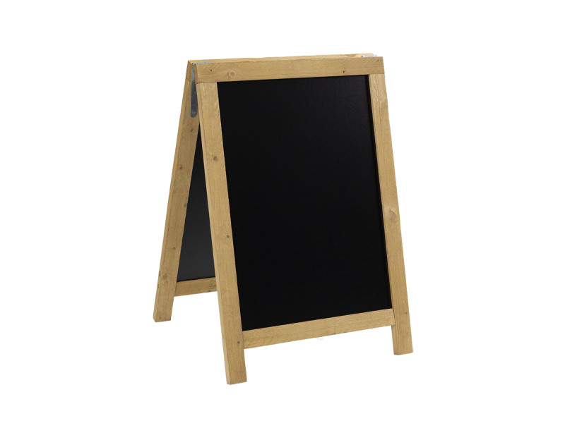 Securit Panneau trottoir NATURE, avec tableau noir