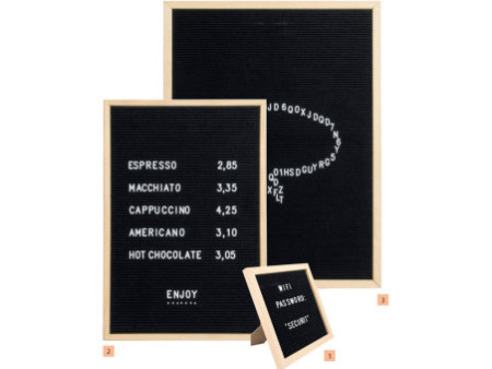 Securit Panneau mural 'LETTER BOARD', 600 x 800 mm